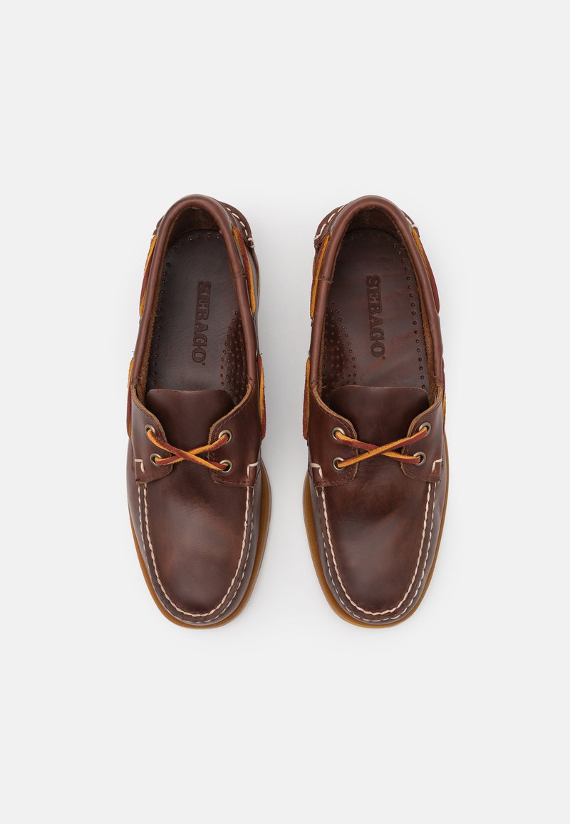 Sebago DOCKSIDES PORTLAND - Náuticos honey/marrón - Zalando.es