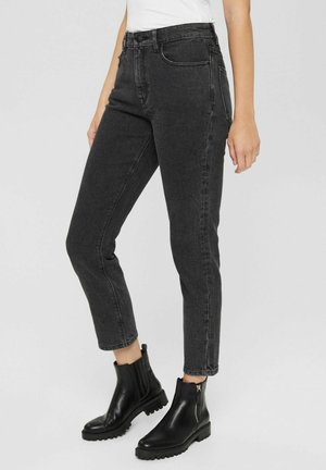 MEDIUM RISE - Slim fit jeans - grey denim