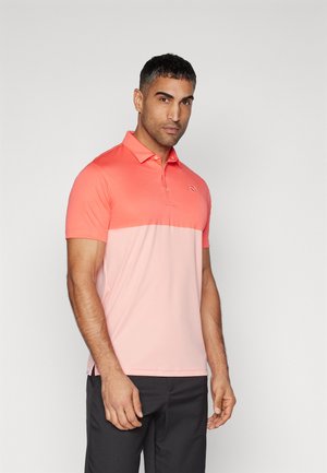 PURE COLORBLOCK  - Polo marškinėliai - peach frost/pink fruit