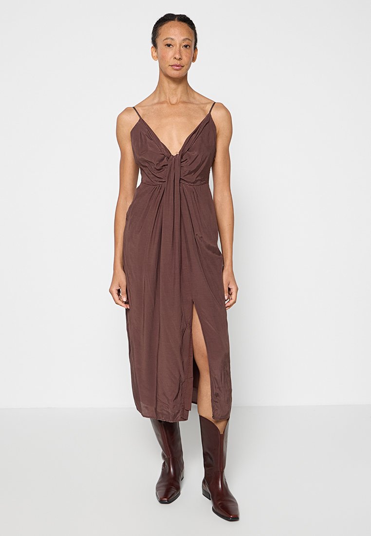 LeGer by Lena Gercke Jurk donkerbruin