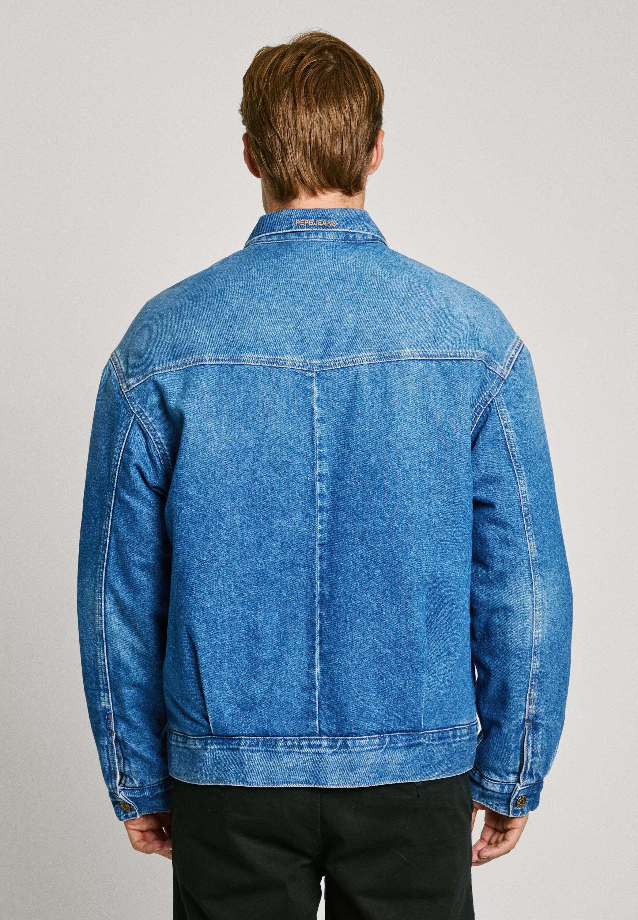 Pepe Jeans EMMETT AZURE - Denim jacket - rigid denim/coloured