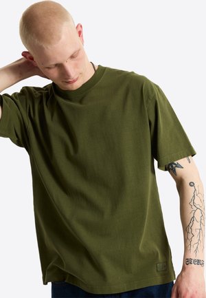 Vans, LX SS LOOSE FIT TSHIRT - T-Shirt basic - dark green