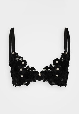 ARIETTA BRA - Tugitraadiga rinnahoidja - black