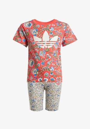 LIBERTY LONDON SHORT SET - Kratke hlače - semi lucid red multicolor