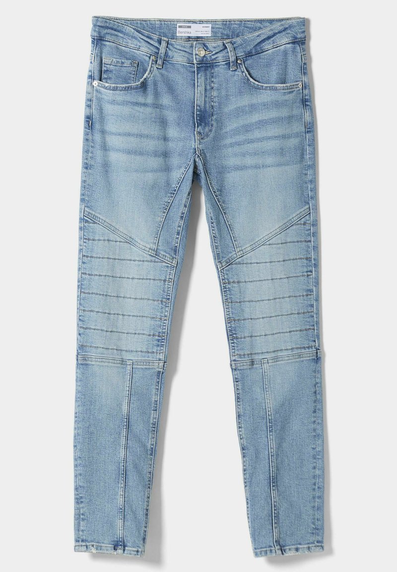 Bershka Jeans Skinny Fit lichtblauw denim Bershka Jeans Skinny Fit lichtblauw denim