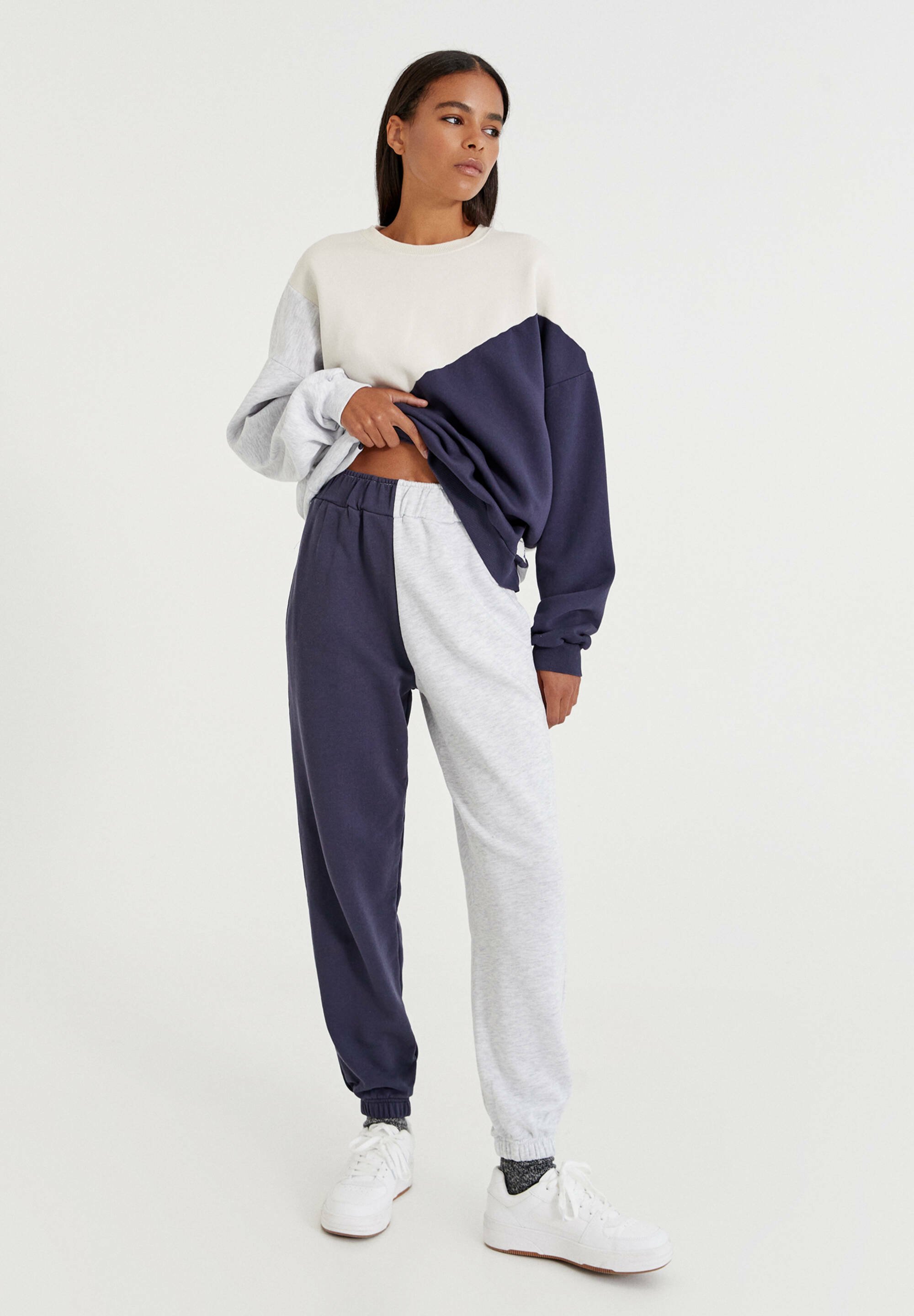 PULL\u0026BEAR Pantaloni sportivi - blue/blu - Zalando.it