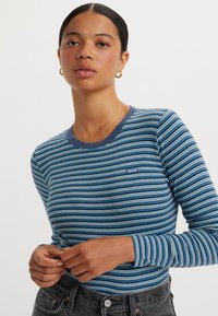 Levi's® BABY TEE - Top dugih rukava - vintage indigo