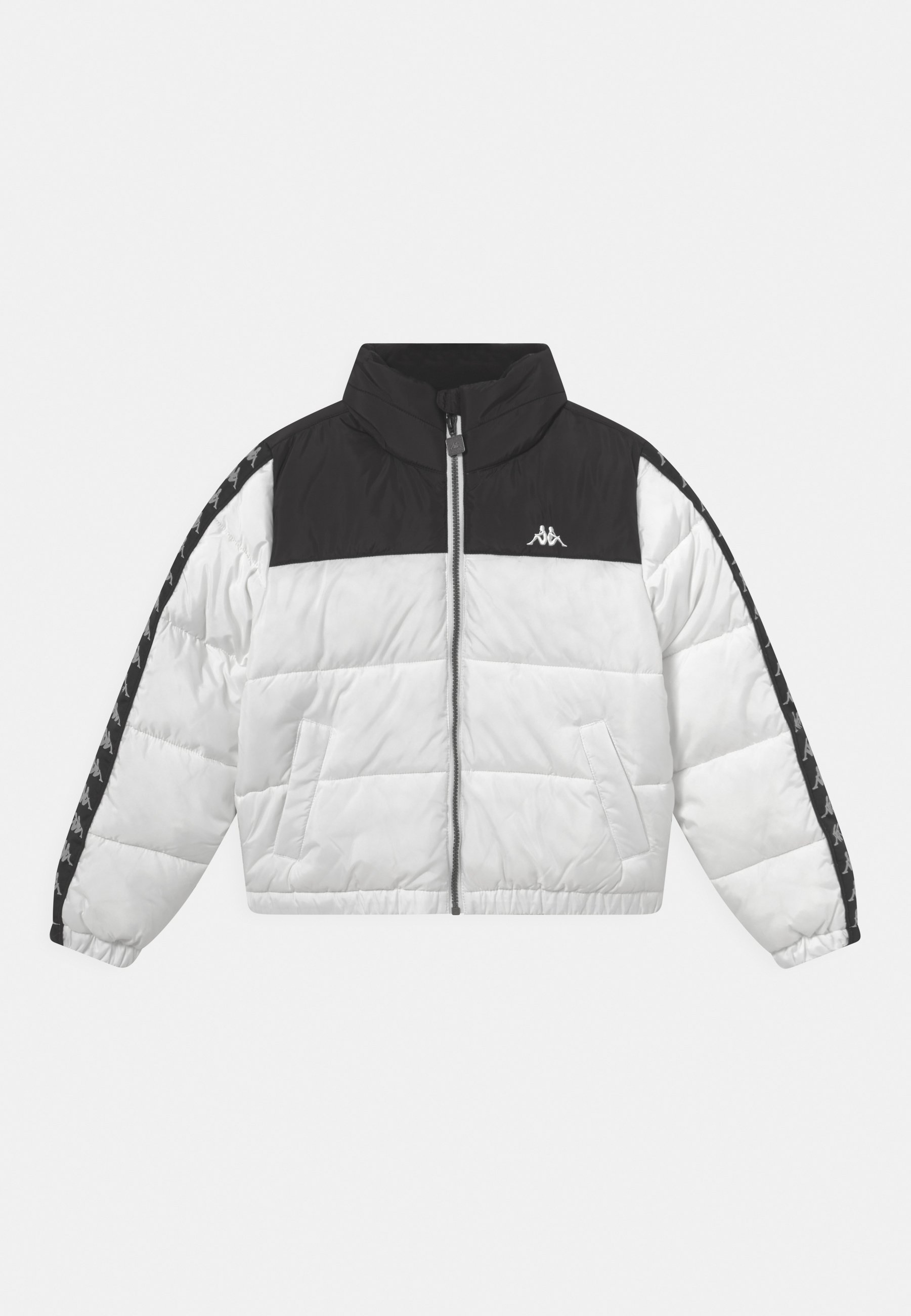 kappa white puffer jacket