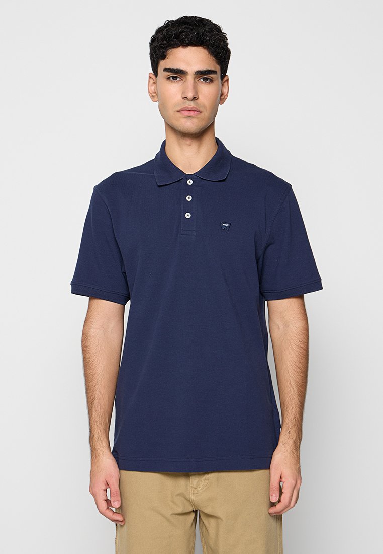 Wrangler Poloshirt donkerblauw