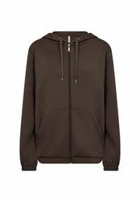 SC-BANU 177 - Zip-up sweatshirt - hot fudge