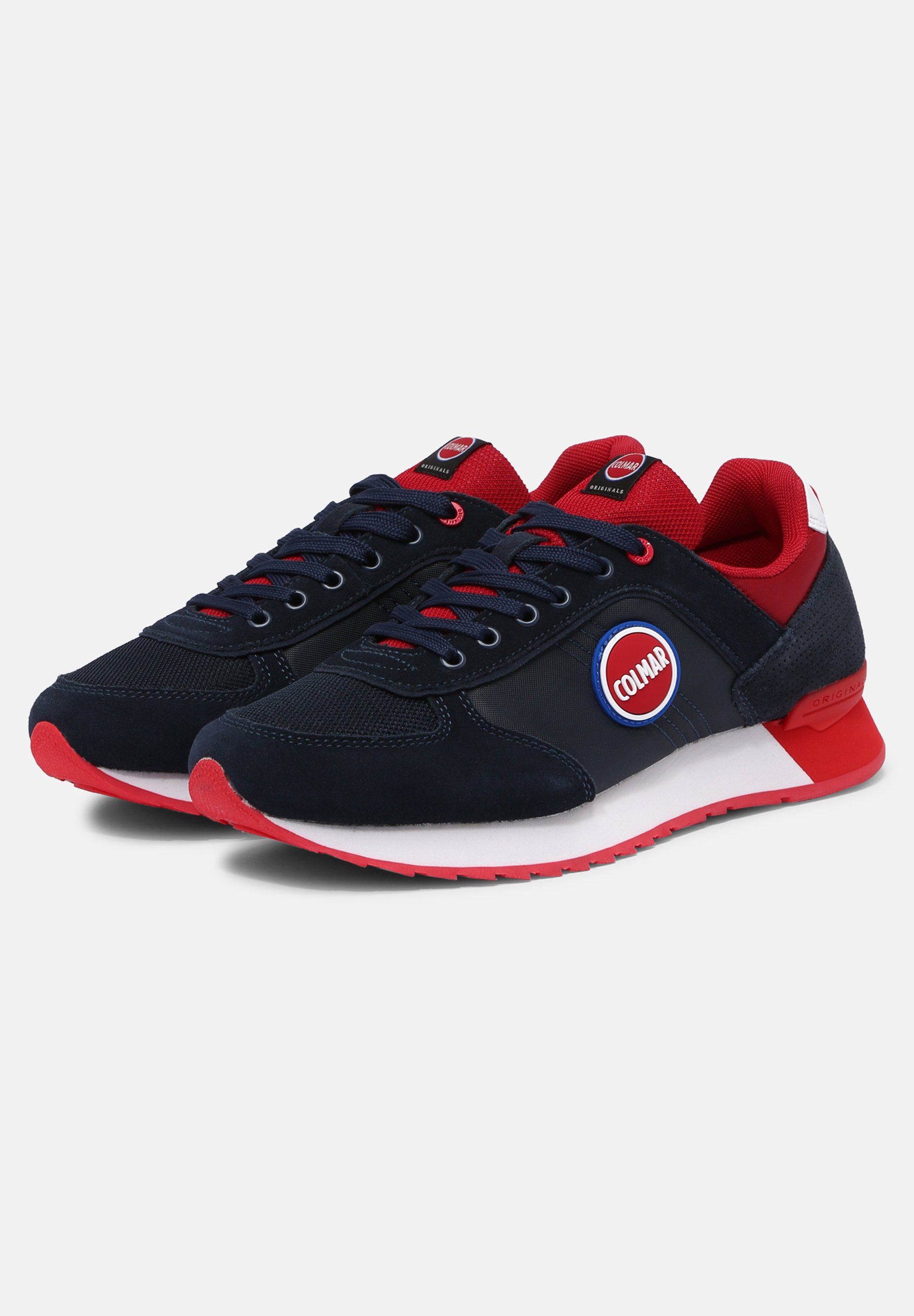 Colmar TRAVIS - Sneakers basse - navy red/blu scuro - Zalando.it