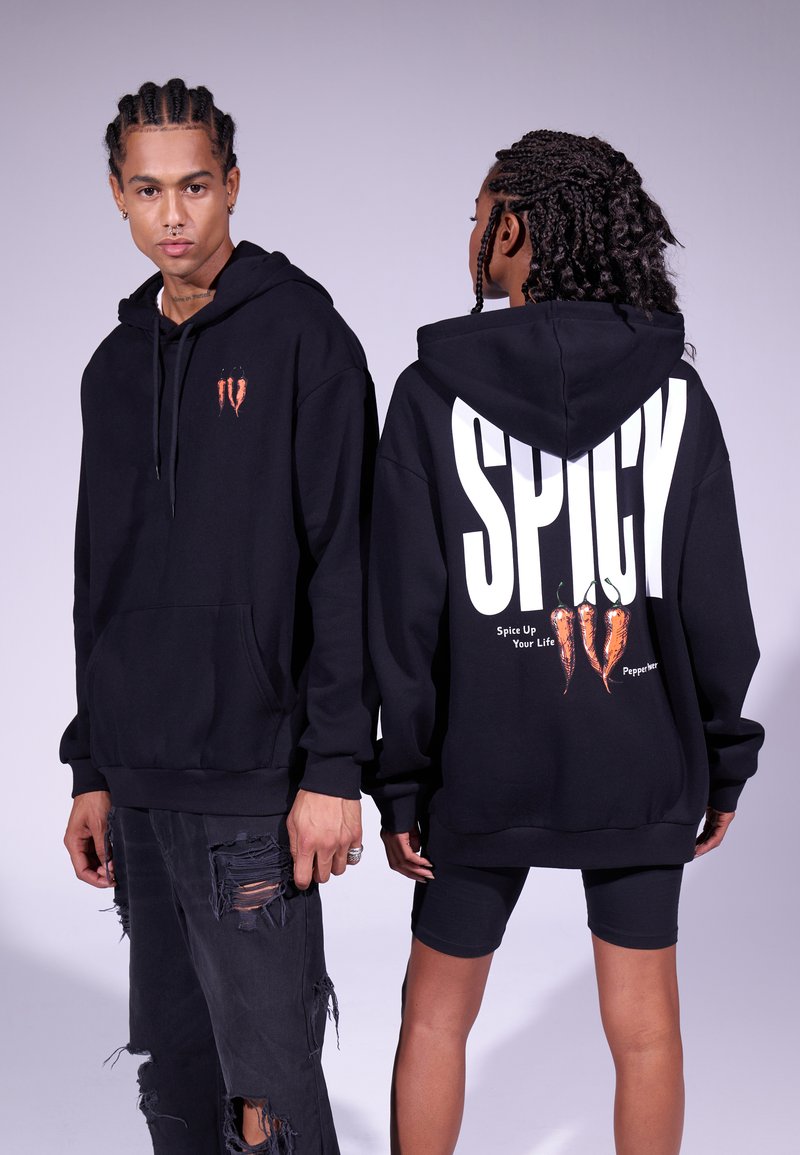 YOURTURN UNISEX - Felpa - black