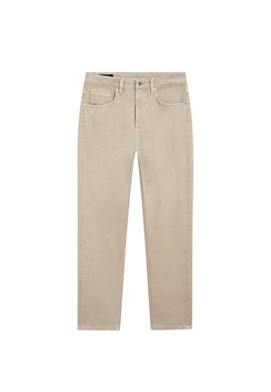Massimo Dutti, Džíny Relaxed Fit - sand