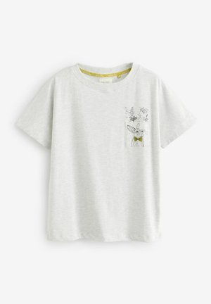 Next REGULAR FIT - SHORT SLEEVE SET - Pidžaamad - grey bunny