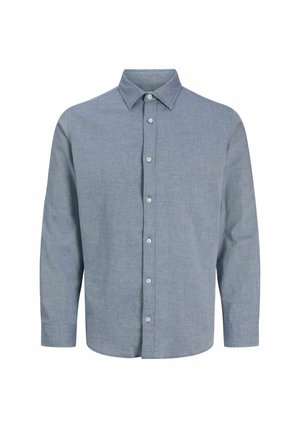 Jack & Jones, JJEFIELD MELANGE SHIRT LS SN - Skjorter - faded denim