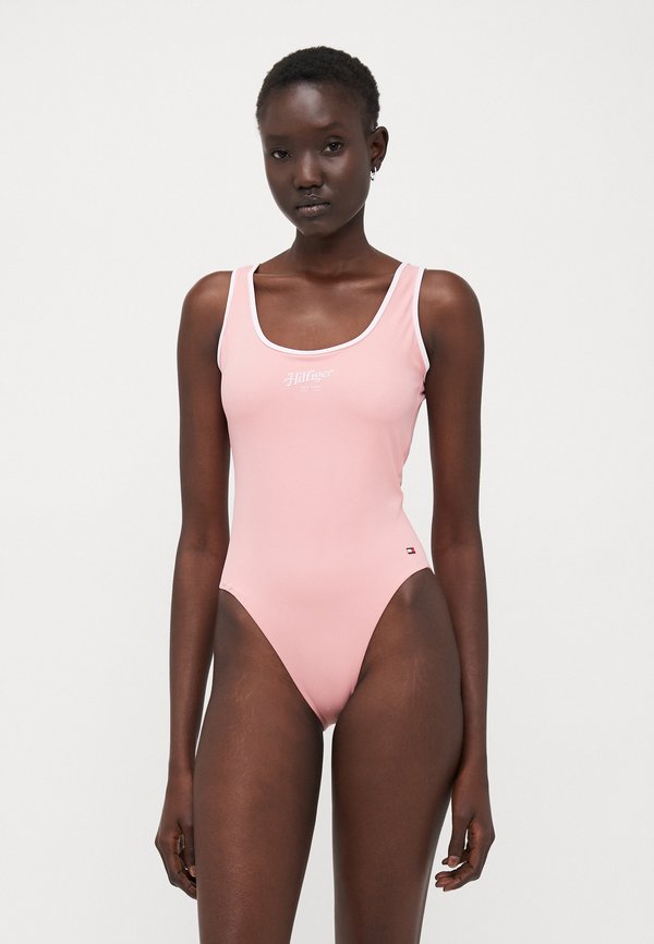 ESSENTIALS ONE PIECE LOGO - Swimsuit4