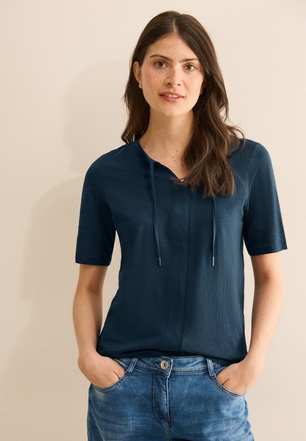 T-Shirt basic - blau