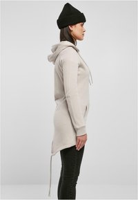 Urban Classics Majica s kapuljačom i patentnim zatvaračem - warmgrey