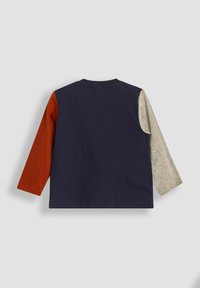 JoJo Maman Bébé FOX AND BADGER APPLIQUE- REGULAR FIT - Langærmet T-shirt - navy