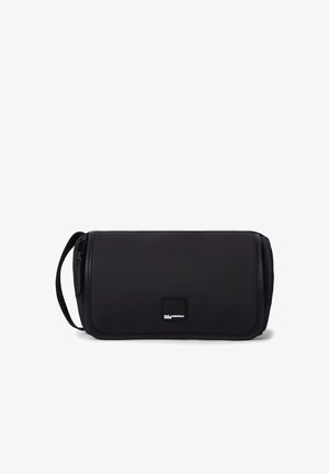 Karl Lagerfeld Jeans, PATCH LOGO WASHBAG - несесер за тоалетни принадлежности - black
