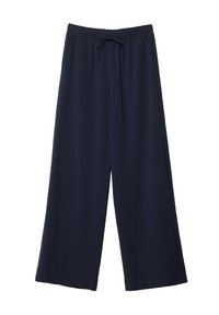 FLOWING - Tepláky - mottled dark blue