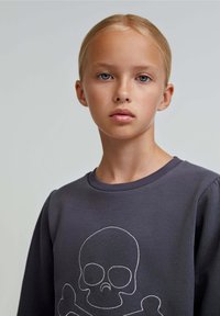 Scalpers RITA SKULL  - Bluză de molton - anthracite