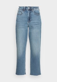 Hollister Co. CURVY KNEE VINT  - Calças de ganga de perna direita - blue