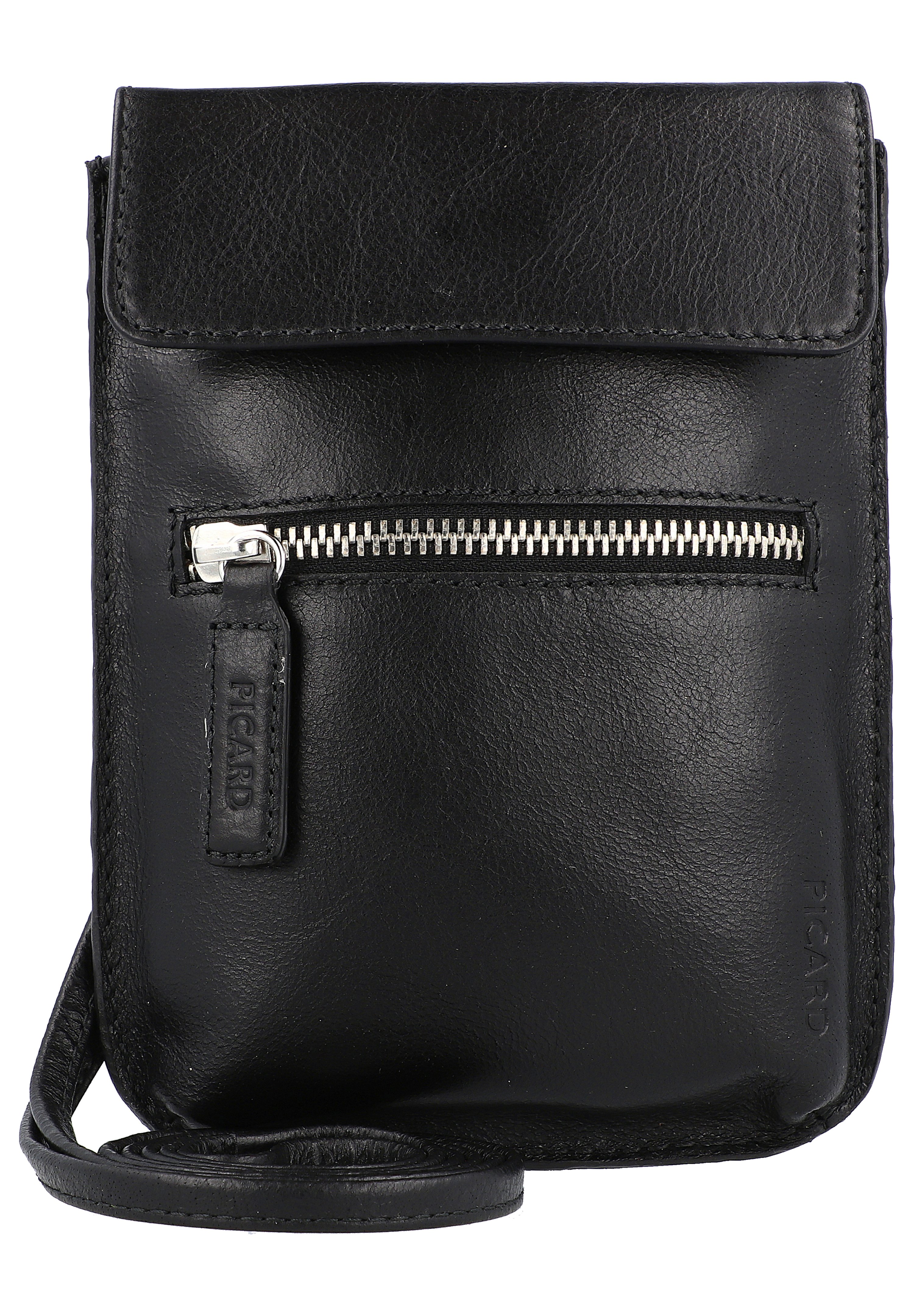 Portefeuille Homme Picard Buddy 1 - Cuir Noir - Dimensions 12 X 9,5 X 2 Cm - 14 Emplacements Cartes