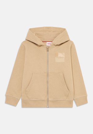 HOODED CARDIGAN - Mikina so zipsom - stone