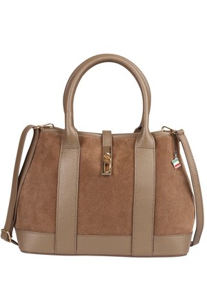 Handbag - taupe dunkelgrau