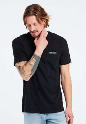 PRTROCKO - T-Shirt print - true black