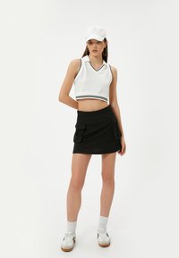 Koton CROP TANK - Polo - white