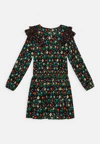 Stella McCartney Kids WOVEN DRESS - Žerzejové šaty - nero multicolor