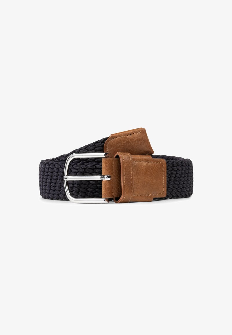 INDICODE JEANS ALVIN - Flechtgürtel - navy