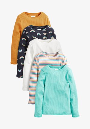 5 PACK - Longsleeve - white
