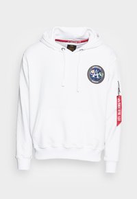 MISSION HOODY - Sweatshirt - white