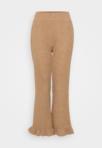 VMSKY FLARED  - Pantaloni - mottled light brown