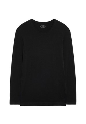 OYSHO SEAMLESS BASE LAYER - Langarmshirt - black