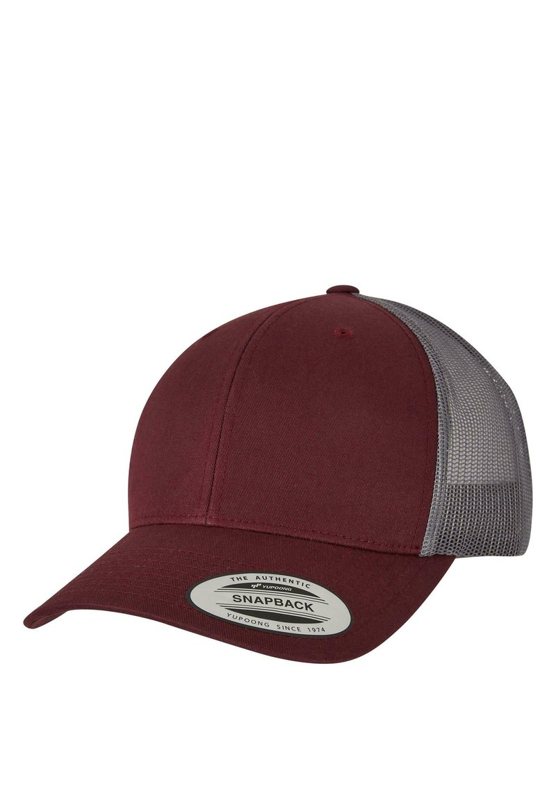 Flexfit RETRO TRUCKER 2-TONE - Sapka - maroon grey