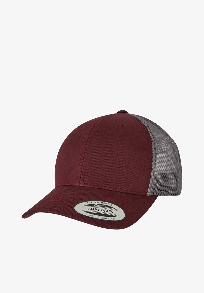 Flexfit RETRO TRUCKER 2-TONE - Sapka - maroon grey