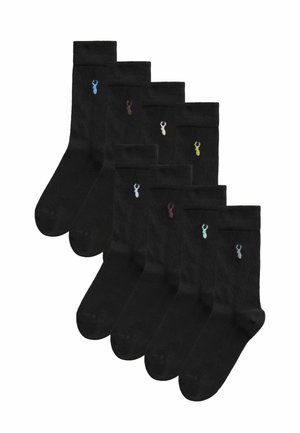 Next, SOCKS EIGHT PACK - Socken - black nordic blues stag