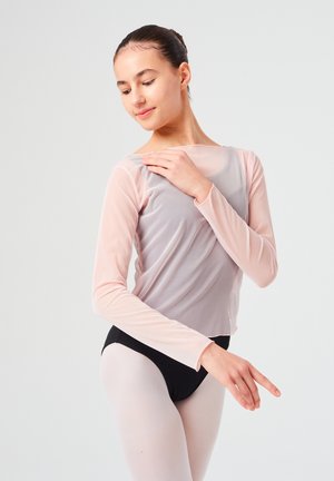 Tanzmuster TRANSPARENTES TANZ MAITE - Long sleeved top - ballett rosa