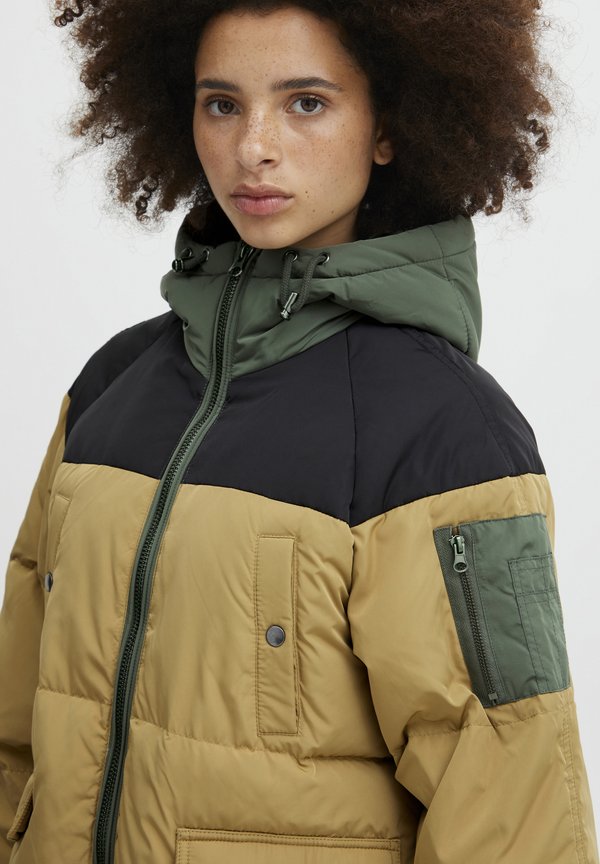 IHBUNALA - Winter coat - thyme blocking3