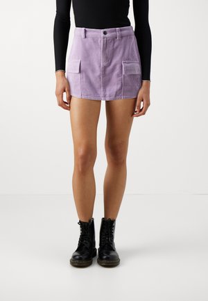 SINCE 73 SKIRT - Minisukňa - peaceful lilac