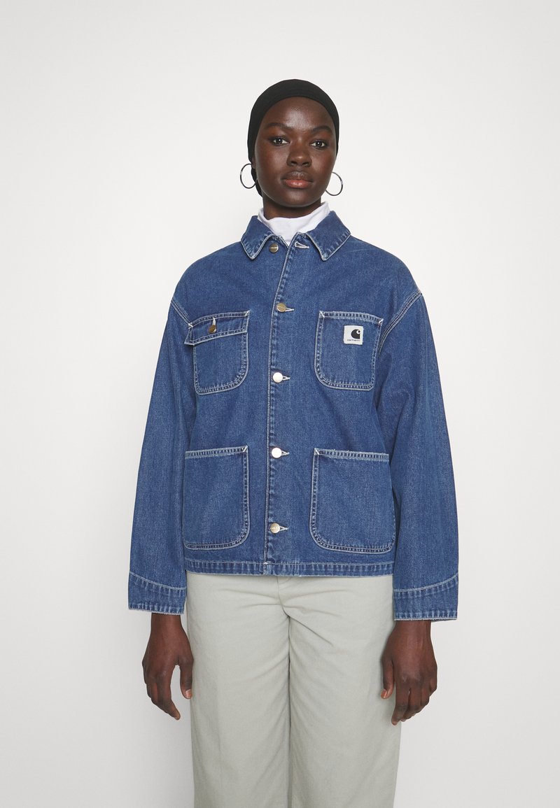 Raw Denim Jacket Carhartt Wip Giubbino Jeans Carhartt Carhartt WIP