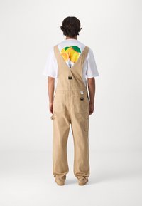 Stan Ray EARLS BIB UNISEX - Denim tuinbroek - antique khaki duck