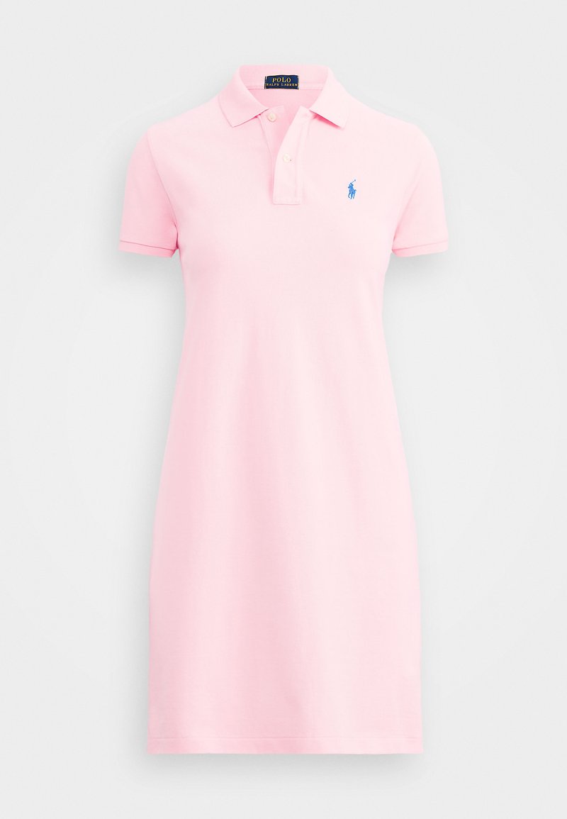 Polo Ralph Lauren COTTON MESH POLO DRESS - Rochie de zi - carmel pink