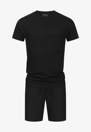 INDICODE JEANS, SET GELO - T-shirt basic - black