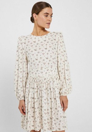 SABBY - Dnevna obleka - off white flower print aop