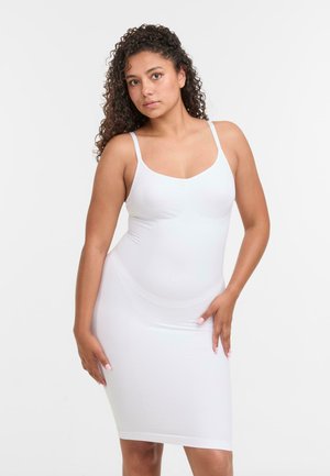 SECOND SKIN - Etuikleid - white